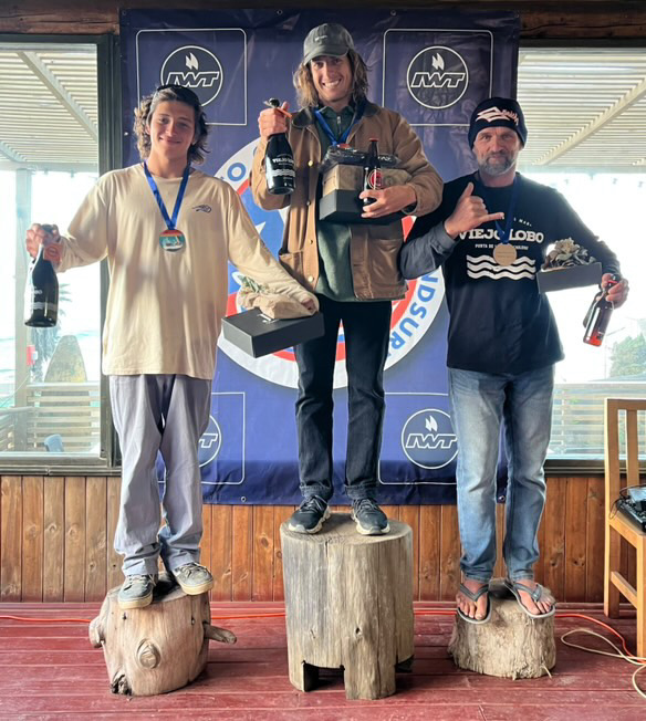 Federico on the podium