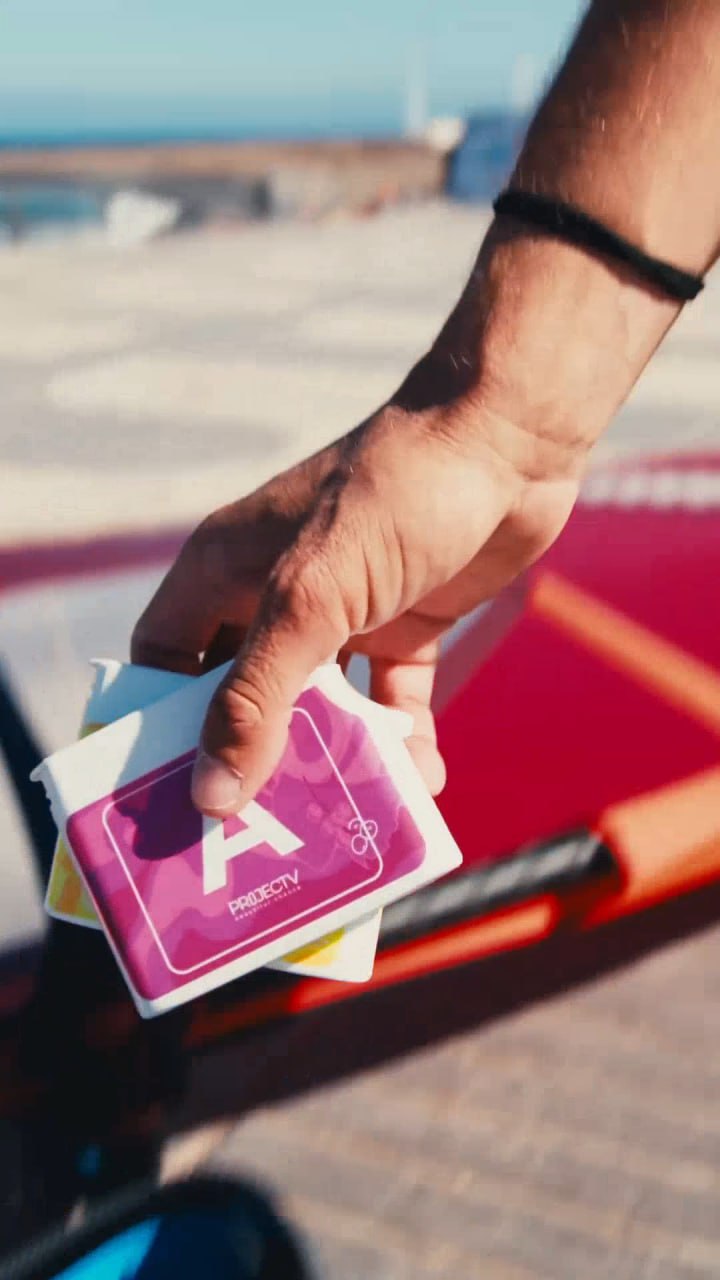 Federico with Project V A in hand