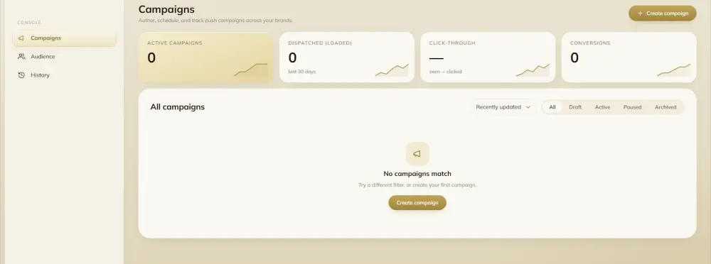 FIRSTLINE app marketing platform