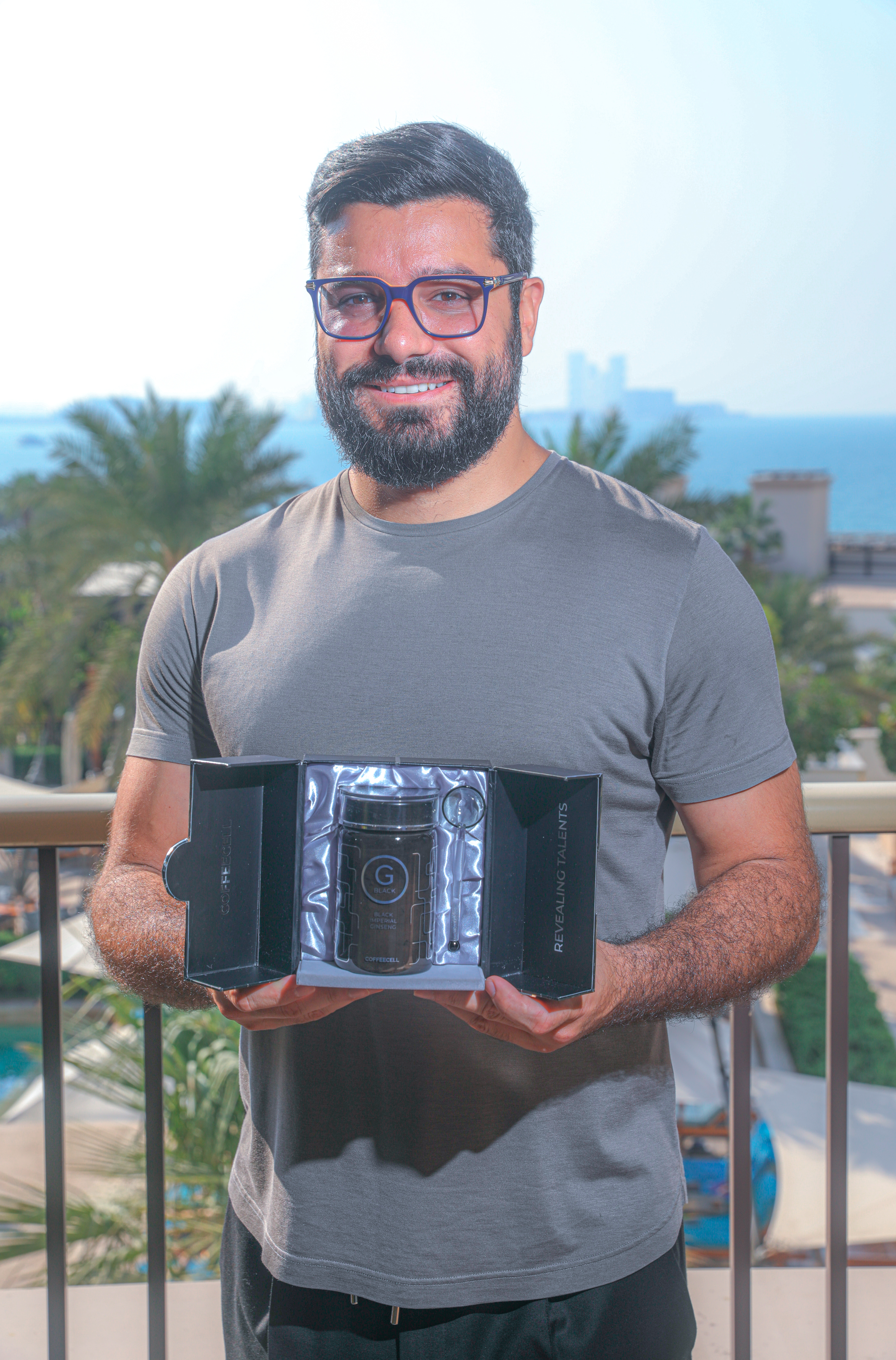 Narek with G-Black box