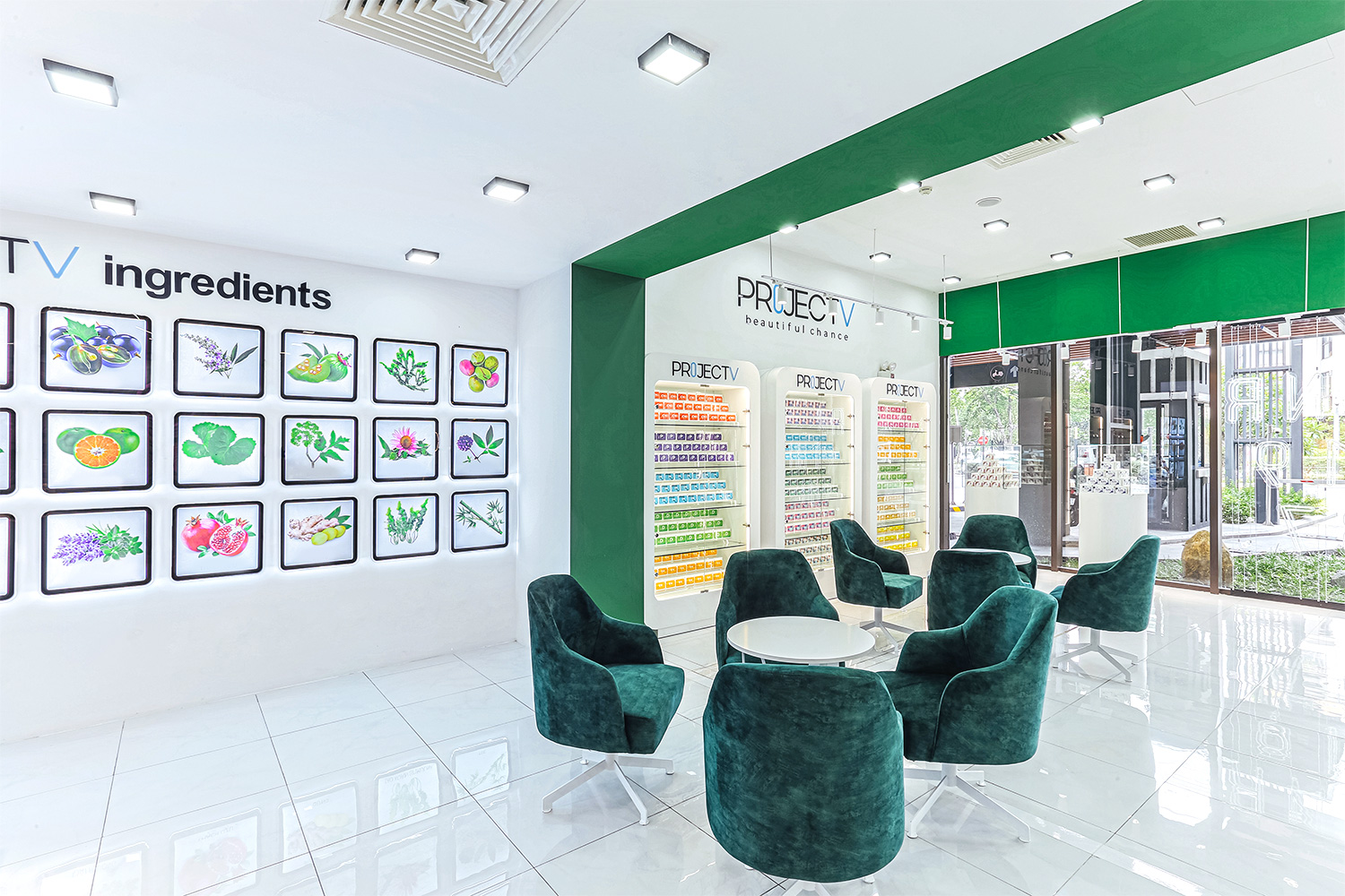 Office interior of New York