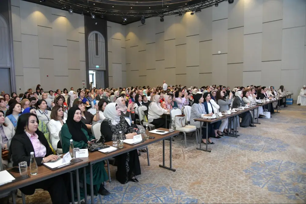 Participants in the audience during the President's Tour in Tashkent, 2025