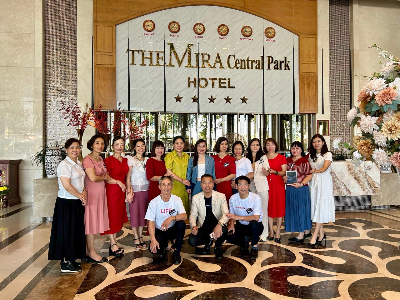 Participants in Bien Hoa at Mira Central Park Hotel